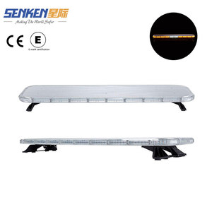 Barra de Luces de Advertencia SAE R65 de Alta Potencia y Brillo Estándar, Súper Delgada, LED GEN III, IP67, Luces Intermitentes para Carretera - Product Image 1