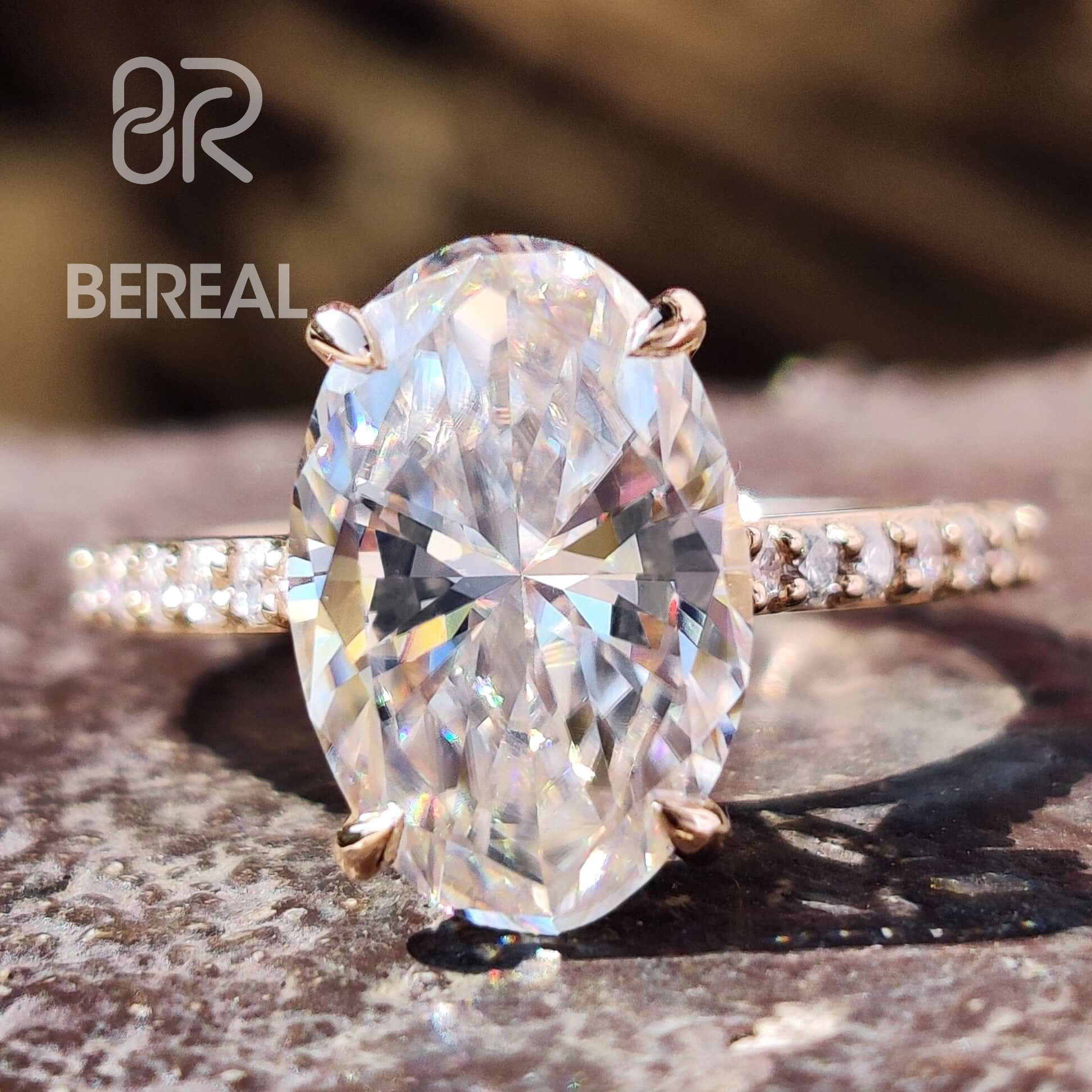 GIA IGI Certified Vvs Lab Grown Diamond Solitaire Rings