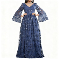 Nouvelle Robe Longue d'Été pour Femme, Style Soirée et Banquet, Tempérament Féerique et Artistique