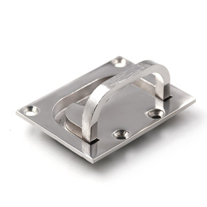 316 Stainless Steel <b>Decking</b> Floor Lock Rectangle <b>Brushed</b> Industrial Outdoor Waterproof Interlocking Square Edged - Product Image 4