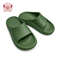 Sandales confortables en EVA à plateforme épaisse, couleurs personnalisées, vente en gros, légères, avec coussinets souples, pantoufles familiales