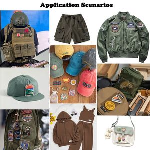 Großhandel hochwertige Kleidungs stück Stoff Etikett benutzer definierte personal isierte gewebte Etiketten nähen in Kleidung gewebte Tags - Product Image 6