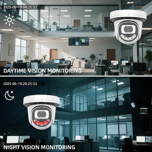 8MP POE <span class=keywords><strong>IP</strong></span> <span class=keywords><strong>CCTV</strong></span> HD 4K Cámara DE SEGURIDAD Audio y video Domo Torreta Visión nocturna CMOS Sensor 2,8mm Lente NVR Opciones de almacenamiento de datos - Product Image 6