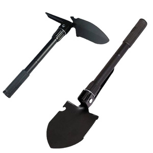 Pelle de camping portable pour voiture, outil de jardinage pliable multifonction de qualité industrielle, pelle d'ingénieur pour la pêche en extérieur, garantie 3 ans - Product Image 3
