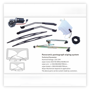 Moteurs d'essuie-glaces robustes, bras et lames pour <span class=keywords><strong>bus</strong></span> et camions, pièces pour Yutong, Volvo, MAN, IVECO - Product Image 4