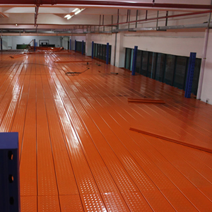 Gác mái nền tảng Kệ hội thảo văn phòng kho khoang có thể tháo rời Hai Tầng Kệ xây dựng kết cấu thép - Product Image 3