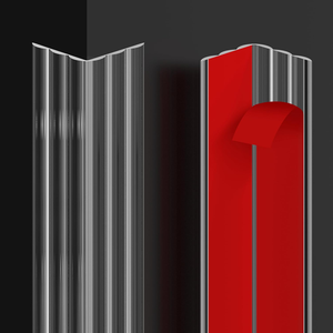 Clear Soft Self-Adhesive Wall <strong>Corner</strong> Guard, <strong>Protector</strong> For <strong>Furniture</strong>, Door &amp; Table <strong>Corners</strong>, Easy To Install - Product Image 1