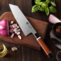 XINZUO Couteau de chef de cuisine en acier poudré de luxe Super sharp M390 manche en bois de fer du désert personnalisé
