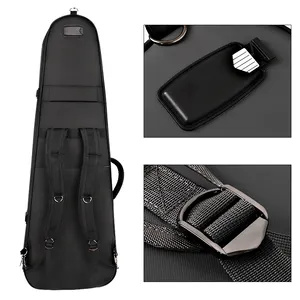 Customized Waterproof New Design Thick Foam Padded Electric Guitar Case Double Shoulder Strap Electric Guitar Bag