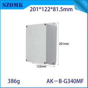 Caja de Conexiones de Policarbonato con Cubierta para Instrumentos de 201*122*81.5mm, Carcasa Sellada IP65, Caja Eléctrica para Exteriores, Caja Impermeable - Product Image 3