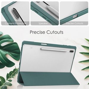 Custodie in pelle PU per Samsung <span class=keywords><strong>Tab</strong></span> <span class=keywords><strong>S8</strong></span> <span class=keywords><strong>Plus</strong></span> X800 X806 copertine all'ingrosso per Samsung <span class=keywords><strong>Tab</strong></span> S7 FE T730 T736 - Product Image 3