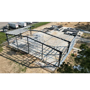 Bâtiment métallique industriel préfabriqué à bas prix Entrepôt à structure en acier Hangar d'atelier industriel Construction de salles de bureaux - Product Image 2