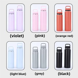 Biểu Tượng Tùy Chỉnh 2025 Đôi Tường Chân Không Phích Cup Xách Tay Thể Thao Du Lịch Cắm Trại Cách Điện Nước Bằng Thép Không Gỉ Chai Với Nắp - Product Image 6