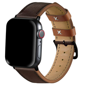 Correa de cuero y piezas de hebilla de acero inoxidable para <span class=keywords><strong>Apple</strong></span> <span class=keywords><strong>Watch</strong></span> <span class=keywords><strong>Serie</strong></span> 5 44MM banda - Product Image 3