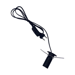 <span class=keywords><strong>Adaptateur</strong></span> de suspension pour lampes <span class=keywords><strong>E14</strong></span> et <span class=keywords><strong>E27</strong></span> avec cordon d'alimentation de 1,8 m et interrupteur, prise UE/US - Product Image 5