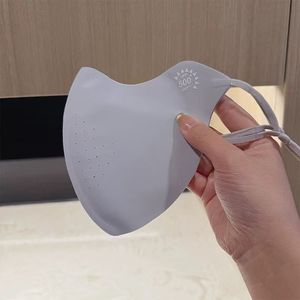 Chaoyang Ice Skin <b>Sunscreen</b> Mask UPF500 Large Size Cooling Breathable For Women Summer Sports Mask - Product Image 1