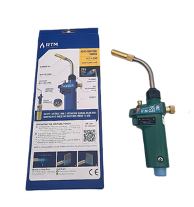 Soplete <span class=keywords><strong>de</strong></span> <span class=keywords><strong>Gas</strong></span> Propano Turbo Max Heat RTM-030 para Soldar y Reparar Tuberías <span class=keywords><strong>de</strong></span> Cobre - Product Image 1