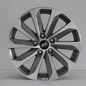 Flrocky 15 16 17 Inch 5 Lugs Holes Ten Spoke Design Aluminum Rims Mags Passenger Car Alloy Wheel For HYUNDAI SONATA