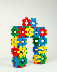 GIRNAR KINDERGARTEN BLKS- ROBOT 50 PC บล็อกแกะสลักอย่างสวยงาม 50 ชิ้น ไม่มีสติกเกอร์ติดอยู่ใดๆ - Product Image 4