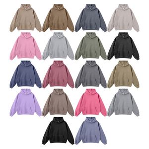 Sweat à capuche 3D en relief avec logos personnalisés, 420 g/m², effet vieilli, coupe oversize, poids lourd, délavé à l'acide - Product Image 1