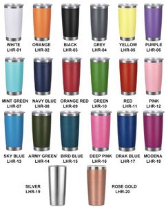 Gobelet mat uni 20 oz Rose Noir Rose vif Violet Rouge Jaune Vert Turquoise Blanc Orange Gobelet ASM25 - Product Image 1