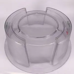 Secchiello per il ghiaccio a Led capacità multipla Logo personalizzato plastica acrilica trasparente forma ovale barca Led lampeggiante secchio per vino