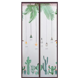 Puerta de Malla <span class=keywords><strong>Antimosquitos</strong></span> de Poliéster de Alta Calidad. Cortina Magnética Silenciosa Que Se Puede Instalar Sin Perforar Agujeros. - Product Image 5