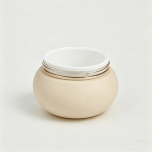 Contenitori <span class=keywords><strong>PET</strong></span> di Lusso da 100ml a Forma di Ciottolo con Bocca Larga per Creme, Maschere e Lozioni - Product Image 5