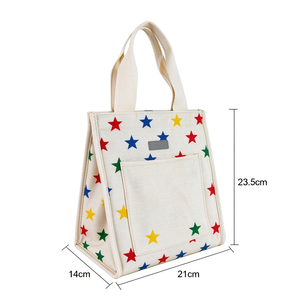 Portable Lightweight Durable Colorful Eco-friendly Insulated Anti-Theft Adjustable Strap Kids Lunch <b>Bag</b> Polyester Lining - Product Image 3