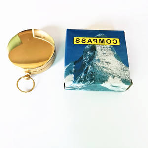 Outdoor Portable Mini Precision Metal Eco-Friendly Environmental <b>Compass</b> Noctilucent Display for Hiking Camping Multi-Functional - Product Image 2