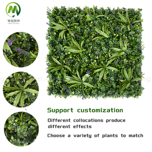 Muro Vertical de Plantas Mixtas Personalizado, Jardín de Boj <span class=keywords><strong>Artificial</strong></span>, Pared de Plantas Artificiales de Plástico, <span class=keywords><strong>Seto</strong></span> de Follaje Verde <span class=keywords><strong>Artificial</strong></span> - Product Image 5