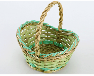 <span class=keywords><strong>Cesto</strong></span> regalo intrecciato per feste di pasqua in <span class=keywords><strong>vimini</strong></span> e patatine <span class=keywords><strong>cesto</strong></span> regalo di <span class=keywords><strong>fiori</strong></span> e natale <span class=keywords><strong>cesto</strong></span> regalo vuoto con manico - Product Image 6