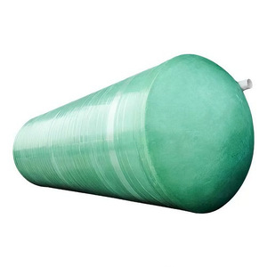 Hong Lake Fiberglass Fire Water Tank 1 2 3 4 Cubic Meter Integrated Earthquake Resistant Pressure Resistant For Rural - Product Image 1