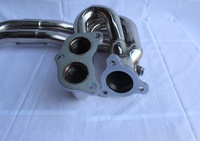 رأس العادم المنوع توربو ل WRX STI لسوبارو امبريزا 02-06 EJ20 GDB GD EJ25