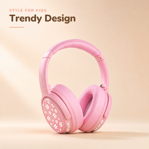Auriculares Bluetooth BuddyPhones para Niños, Cancelación Activa de Ruido, Auriculares Estéreo Inalámbricos, Duraderos y Flexibles para Viajes y Juegos - Product Image 1