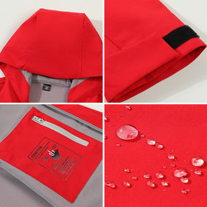 Sudadera con capucha para hombre Soft Shell a prueba de viento impermeable pesca montañismo caza trajes tácticos abrigo táctico - Product Image 6