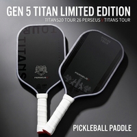 Nouvelles raquettes de pickleball Jxxla TITANS TOURl Pro V GEN 5 Core Kinetic Framework en fibre de carbone Toray T700 thermoformée pour les joueurs
