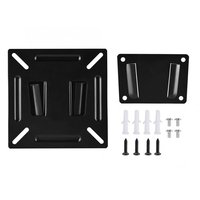Soporte de pared para pantalla de TV LCD LED, soporte para Panel de televisión plano de 12-24 pulgadas