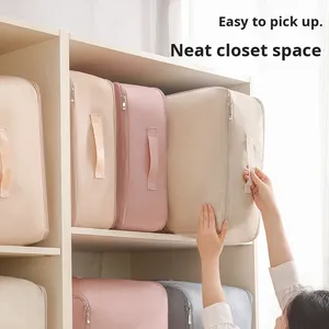 Organizzatore per Armadio BRM, Cubo Multiuso in Tessuto Oxford Comprimibile, Impermeabile e Antipolvere, Borsa Portaoggetti - Product Image 4