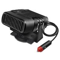 Chauffage de voiture portable universel 12V 24V en vente chaude, 2 en 1, refroidissement et chauffage, dégivrage rapide du pare-brise, anti-buée avec purification de l'air