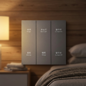 แผงสวิตช์ติดผนังอัจฉริยะแบบตาข่าย 6 ช่อง 220V 10A 800W ควบคุมด้วยระบบสัมผัสและเสียง สำหรับระบบอัตโนมัติในบ้านพักอาศัย - Product Image 4