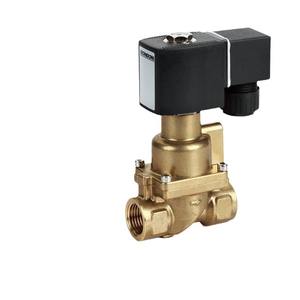 Vanne solénoïde à 2 voies en laiton sur mesure, 2 positions, haute température, 180 PTFE, étanche, contrôle automatique pour l'eau, le gaz, l'huile - Product Image 1