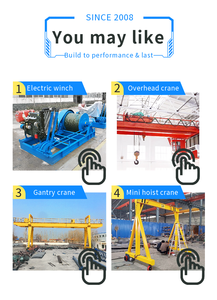 Palans à câble renforcés sûrs et fiables 2T <span class=keywords><strong>3T</strong></span> 5T 10T pour zone de chargement d'entrepôt - Product Image 5