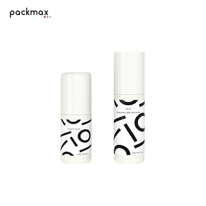 Botella de esencia para el cuidado de la piel de plástico PET de 100 ml y botella de loción de 120 ml con tapa redonda antipolvo, acabado de cuello de 20 mm. - Product Image 1