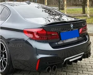 สปอยเลอร์หลังสำหรับ BMW ซีรีส์ 5 G30 525i 530i M5 ปี 2017-2023 ชุดแต่งสปอยเลอร์หลังรถยนต์ BMW G30 อุปกรณ์ตกแต่งรถยนต์ สปอยเลอร์ฝากระโปรงท้าย - Product Image 4
