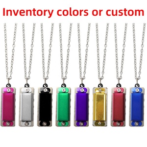 <span class=keywords><strong>Micro</strong></span> <span class=keywords><strong>Harmonica</strong></span> Jouet Mini Collier En Métal Harmonicas Musique Bouche <span class=keywords><strong>Harmonica</strong></span> Jouet 4 Trous Outil Musical, Halloween Cadeau De Noël - Product Image 2