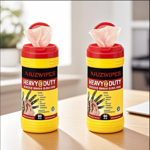 OEM/ODM 84 lingettes nettoyantes multifonctionnelles robustes et écologiques en non-tissé pour usage domestique, dégraissantes mécaniques, pour usage à sec ou humide - Product Image 1