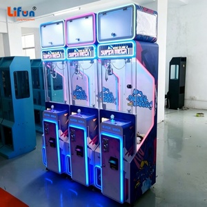 LIFUN Macchina Artiglio Acchiappapremi Commerciale da 18 Pollici Super <span class=keywords><strong>Mega</strong></span> con Armadietto Premi, Gioco Arcade a Moneta per Attività Commerciali - Product Image 3