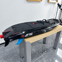 Planche de surf électrique Jetfly JF02 20KW en fibre de carbone, batterie 72V 51Ah, 68 km/h, refroidissement par eau, pour adultes, surf en mer