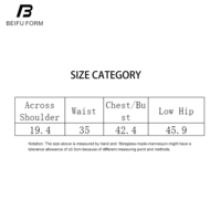 Beifuform — mannequin femme taille mini, bricolage, gaine de couture, taille réglable à hauteur réglable, CN 1/2